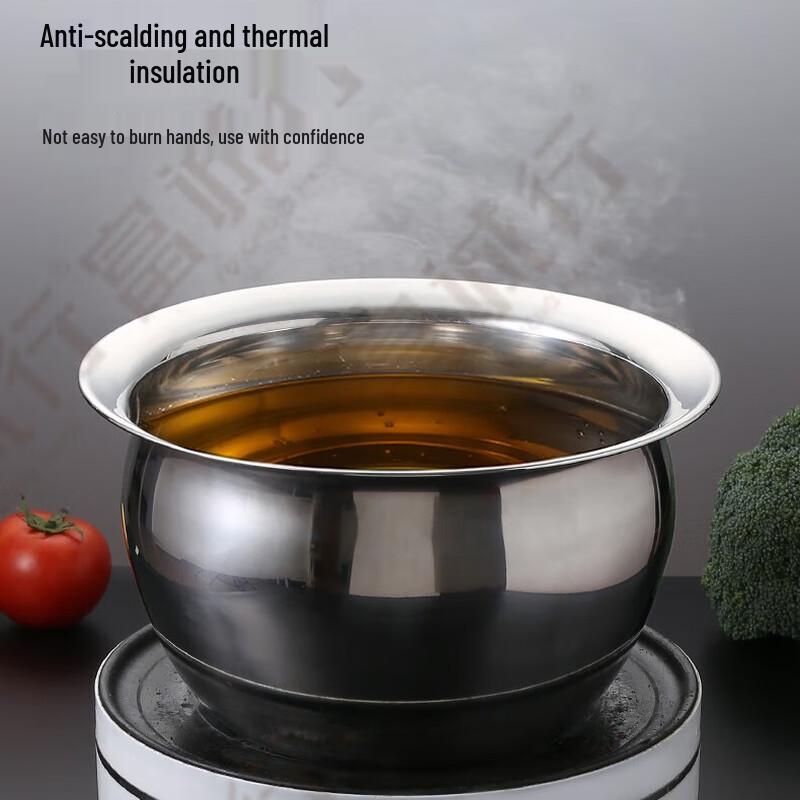 9-Inch Stainless Steel Soup Bowl