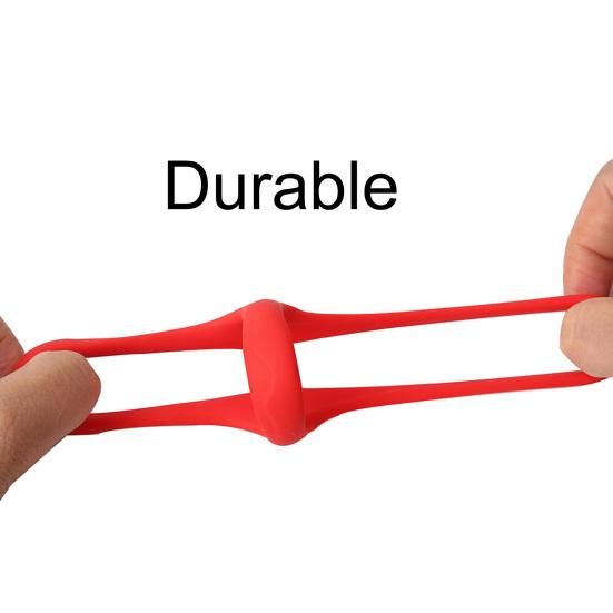 Cock Ring Non-vibration Reusable Ergonomic High Elasticity Easy to Use Enhance Sex Pleasure Washable Delay Ejaculation Dildo Ring Male Supply