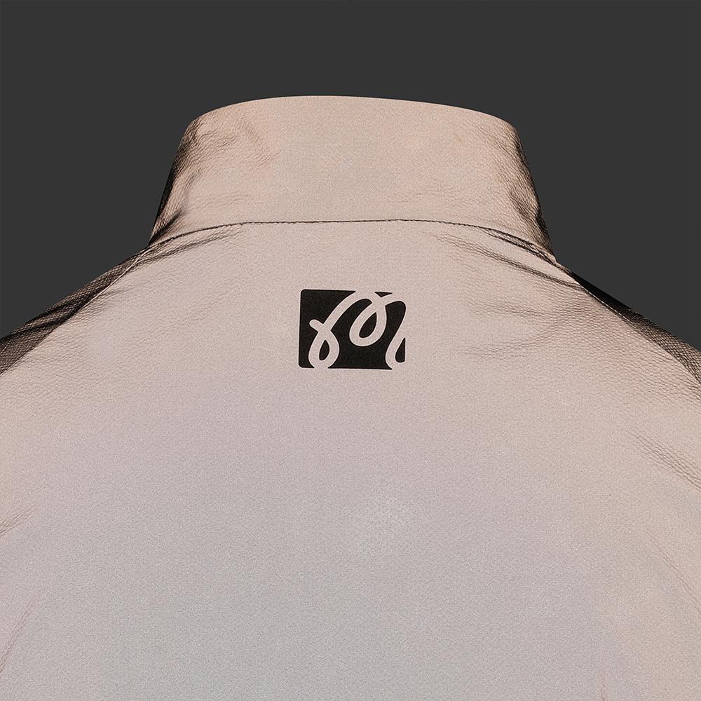 MALBON GOLF Performance Short Sleeve Anorak Light Gray (Man)