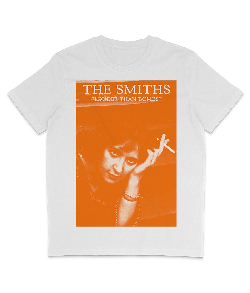 The Smiths - Louder Than Bombs - 1987 - Close Up - Organic T-Shirt Mens Womens Tees Top - Morrissey 4XL