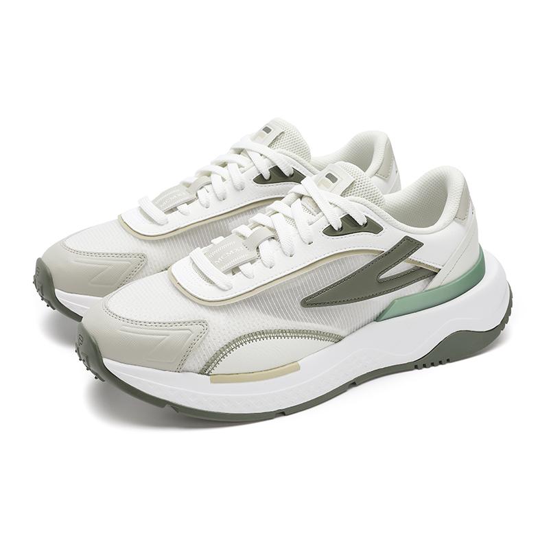 FILA PIONIERE Pioneer Abrasion Resistant, Breathable, Lightweight Low top Training Shoes Men's White Green F12M521108FBI