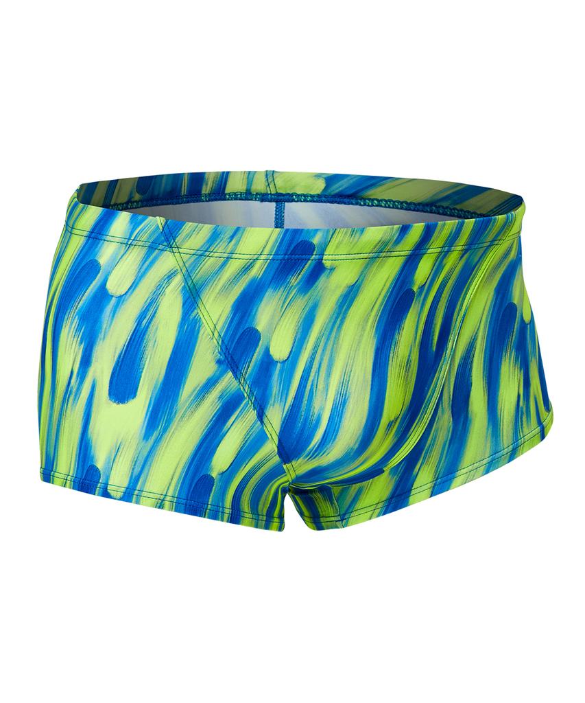 Laelliseupocheu [Osmr684 Mlt] Paint Short Square Regular Men'S Swimwear Multi