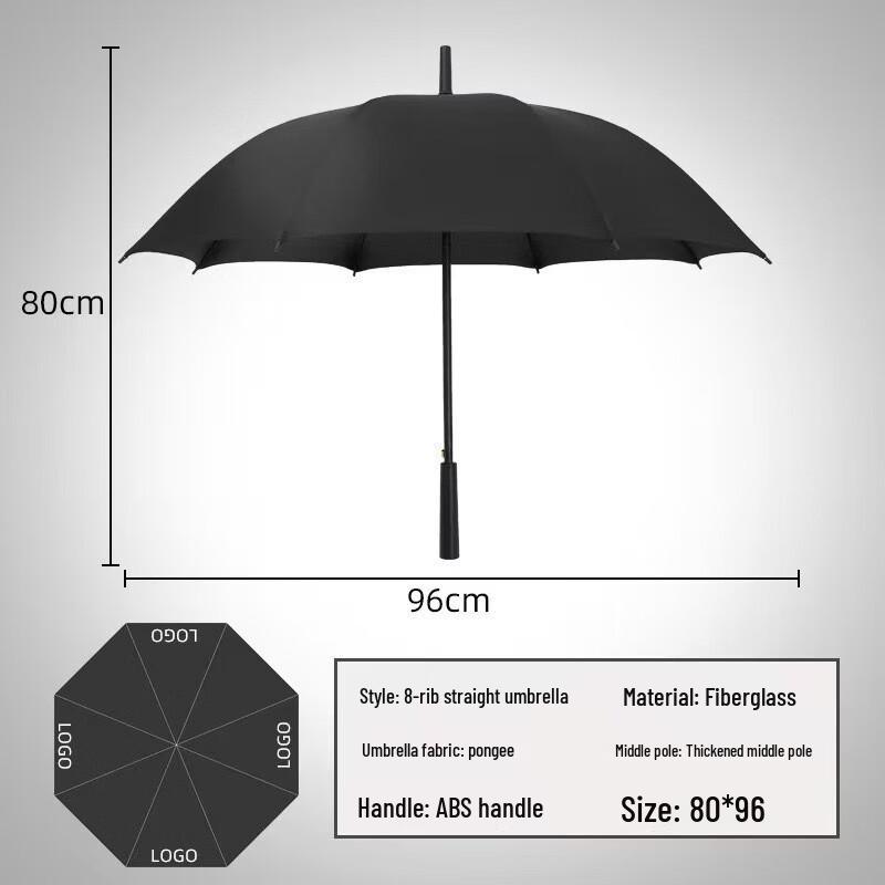Tanqian Fashion Long Handle Business Umbrella