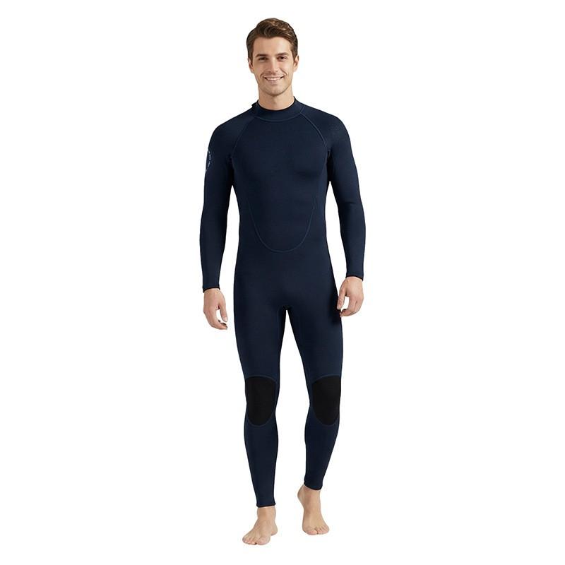 3mm Full Body Wetsuit Men Chloroprene Neoprene Diving Surfing Snorkeling Winter Swimming Thermal Protection