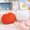 Halloween Pumpkin Throw Pillow Plush Toys Soft Cotton Stuffed Pumpkin Shaped Sofa Chair Back Cushion Pretty Room Decor Nice Gift