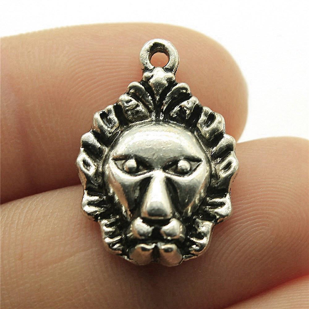 Charms Tiger Lion Wolf Pendants Kids' Jewelry Materials QC131