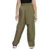Nike Kids  Knitted Sports Pants Color Block Drawstring Loose Kids pants Brown FB1269-222