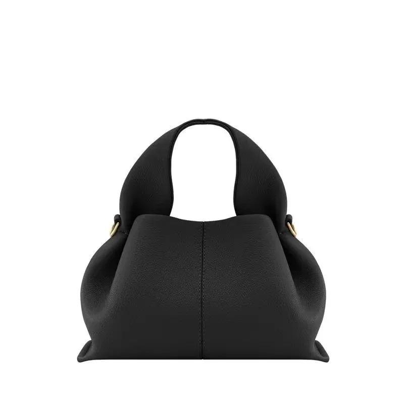 POL cloud bag women s new fashion shoulder bag luxury design retro women s messenger bag чёрный