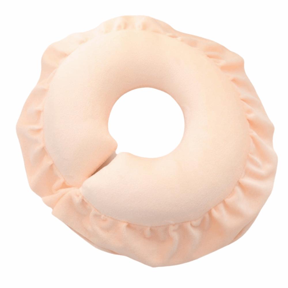 Comfortable Face Pillow Facial Support PP Cotton Massage Cushion Breathable Lightweight U-Shaped Neck Cushion Facial Treatments