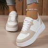 Large Size Small White Shoes Female 2025 Spring and Autumn New Thick Bottom Ladies Casual Sneakers