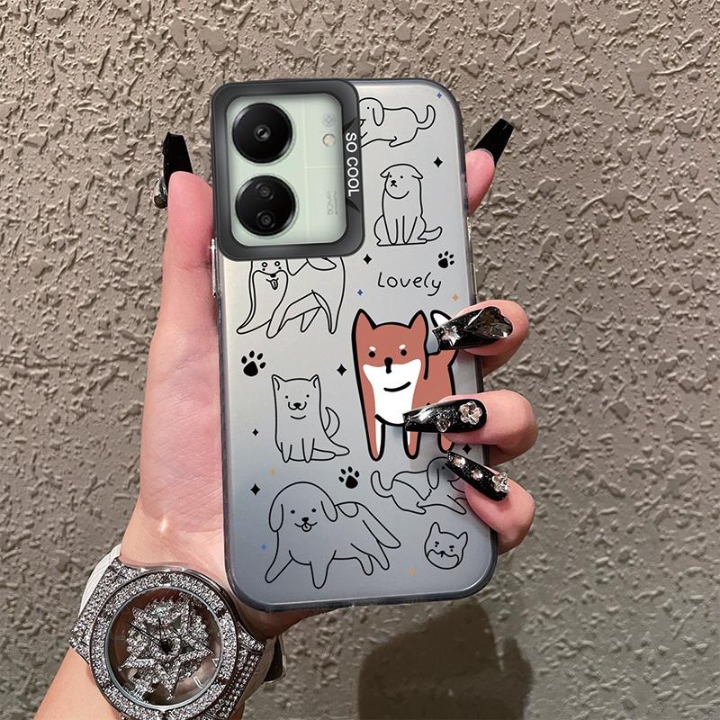 Schutzhülle mit Schmetterlingsmuster für Redmi 13C 4G 5G 12C 10C A1 A2 Plus 9 9A 9i Note 10 11 12 für Xiaomi 11 Lite NE Poco X3 NFC Pro Stoßfeste Stoßstangenabdeckung