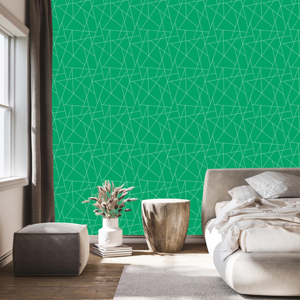 Geometric sea pattern wallpaper, clear detail 50x1000