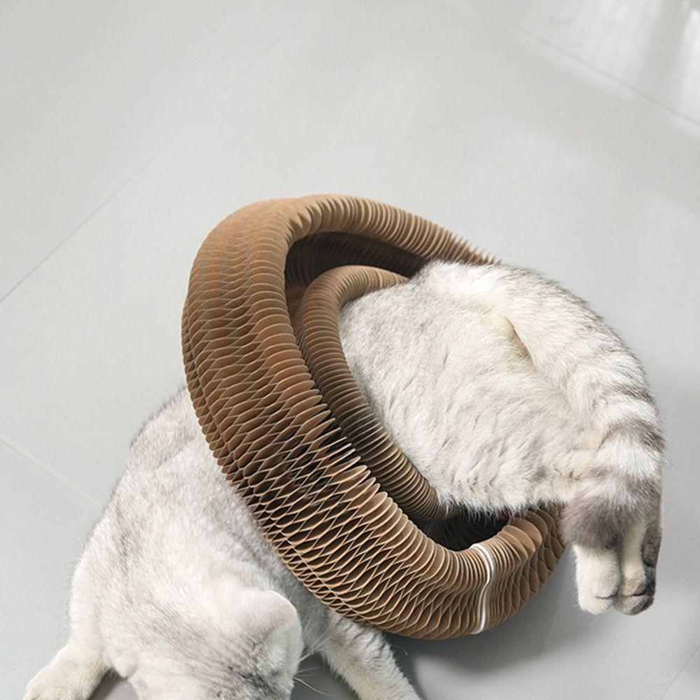 Transformable Cat Scratching Board Magic Organ Cat Scratcher Cat Accessories Ball Scratch Pad
