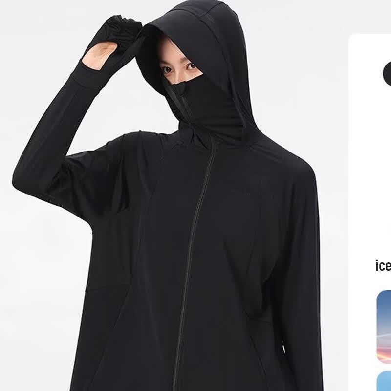 Pelliot Women s Cooling Sun Protection Cape with Fingerless Gloves S