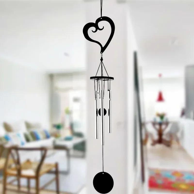 Personalized Metal Hollow Handicraft Pendant for Home Use Creative Multi Tube Music Wind Chime Decoration Holiday Surprise Gifts