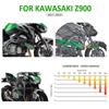 Motorcycle Parts Side Downforce Naked Spoilers Fixed Wing Winglet Fairing Wing Deflectors For Kawasaki Z900 Z 900 2017 2018 2019