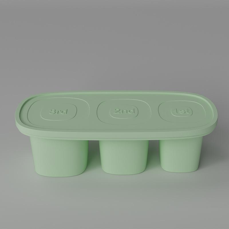 Silicone Ice Tray Box Auxiliary Food Mold Silicone Ice Tray Easy Demolding Ice Tray Mold Ice Tray Large Ice Cube Mold