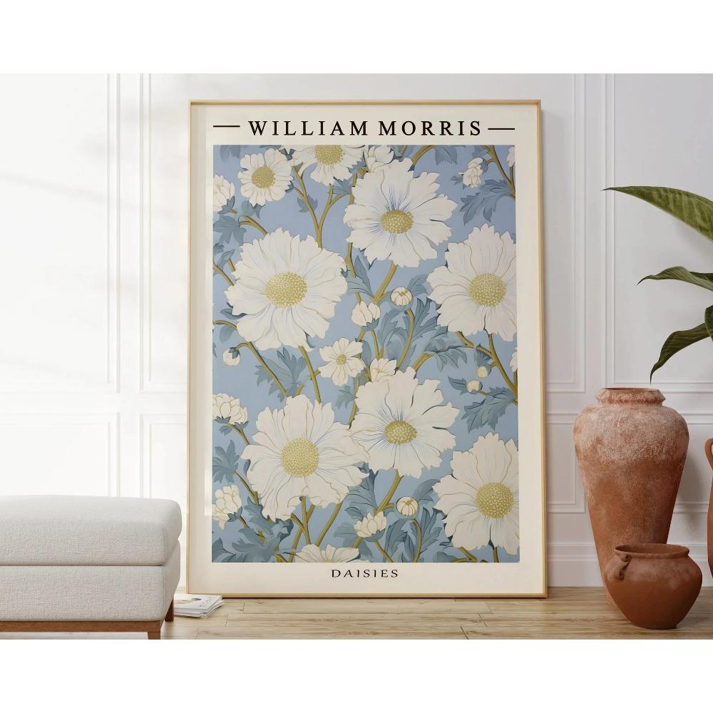 1PC Neutral William Morris Poster Poster Paper Print Home Living Room Bedroom Entrance Bar Cafe Art Painting Decoration