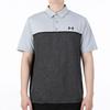 Under Armour Playoff Color Block Golf Polo Shirt Men Polo Shirts Black 1362495-001