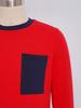 Unisex Barn Särskilda Behov Anpassningsbara Kläder Rund Hals Lång Ärm Anti-Strap Rygg Osynlig Dragkedja Ficka Jumpsuit
