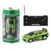 1 Set Lighting Battery Operated Multi-Color Car Model Toy Coke Can Car Remote Control Racing Radio Remote Control