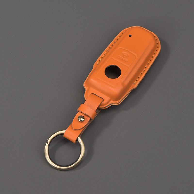 Vlastní kryt klíče a klíčenka z pravé kůže pro Yamaha TMAX530/560 DX SX