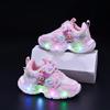 2025 Spring/Autumn LED Light-Up Girls' Princess Sports Shoes