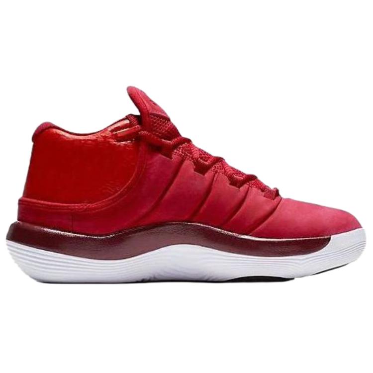 Air Jordan Jordan Super.Fly 2017 Comfortable Soft Non-Slip Wear-Resistant Mid-Top Kids Basketball Shoes Kids basketball shoes Red 921208-601