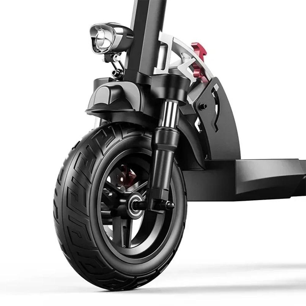 Emoko HVD-3 Foldable Electric Scooter for Adults 800W 48V15Ah City E-Scooter, Disc Brakes, Full Suspension, 10" Off-Road E-Scooter with Seat