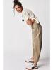 2026 Cross-Border European & American Women's Washed Denim Wide-Leg Pants, Mid-Low Waist, Fashion Casual Style