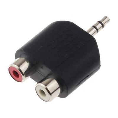 3,5-mm-Audio-Klinkenstecker auf 2 Cinch-Buchsen, Splitter-Adapter-Anschluss