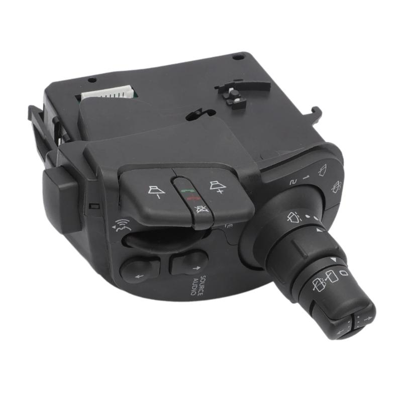 

Wiper Radio Control Switches 8201590631 8201359195 7701068113 for MK3 2005-2012 Steering Column Switches Replacement 1