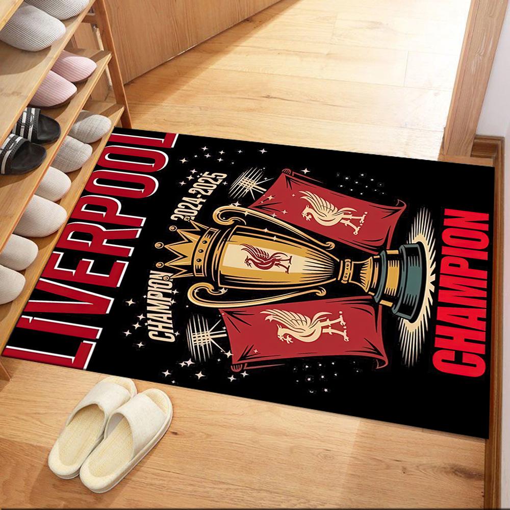 Liverpool Football Club Carpet Design For Living Rooms Outdoor Decorate Room Foyer Antislip Carpet Anime Office Decor Birthdaychristmas Gift