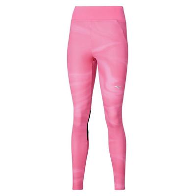 Mizuno Laufhose Grafikstrumpfhose J2MBA702 Sangria Sunset L