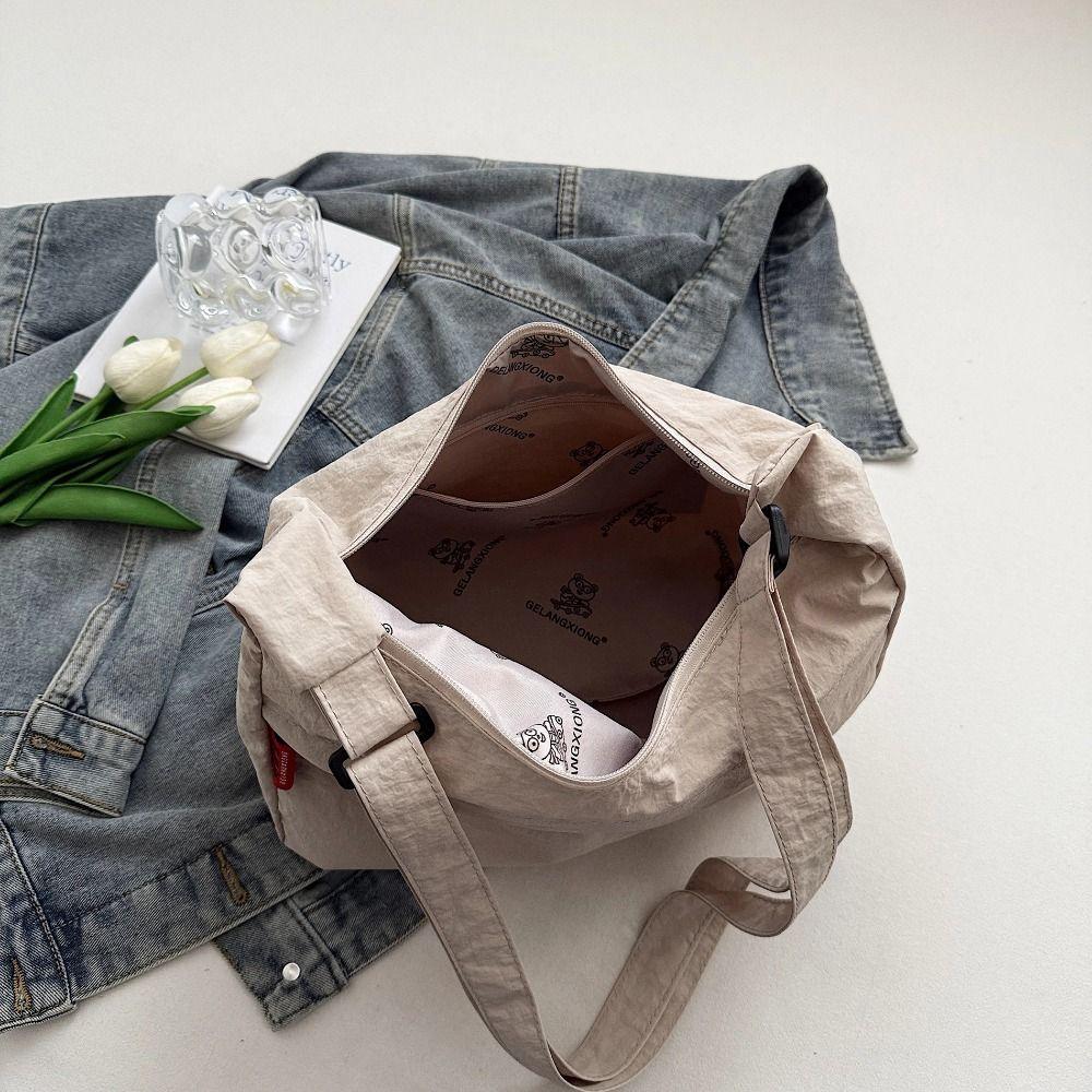 Ultra-light Fashionable Shoulder Bag Nylon Tote Bag Leisure Women Crossbody Bags  Casual Wear