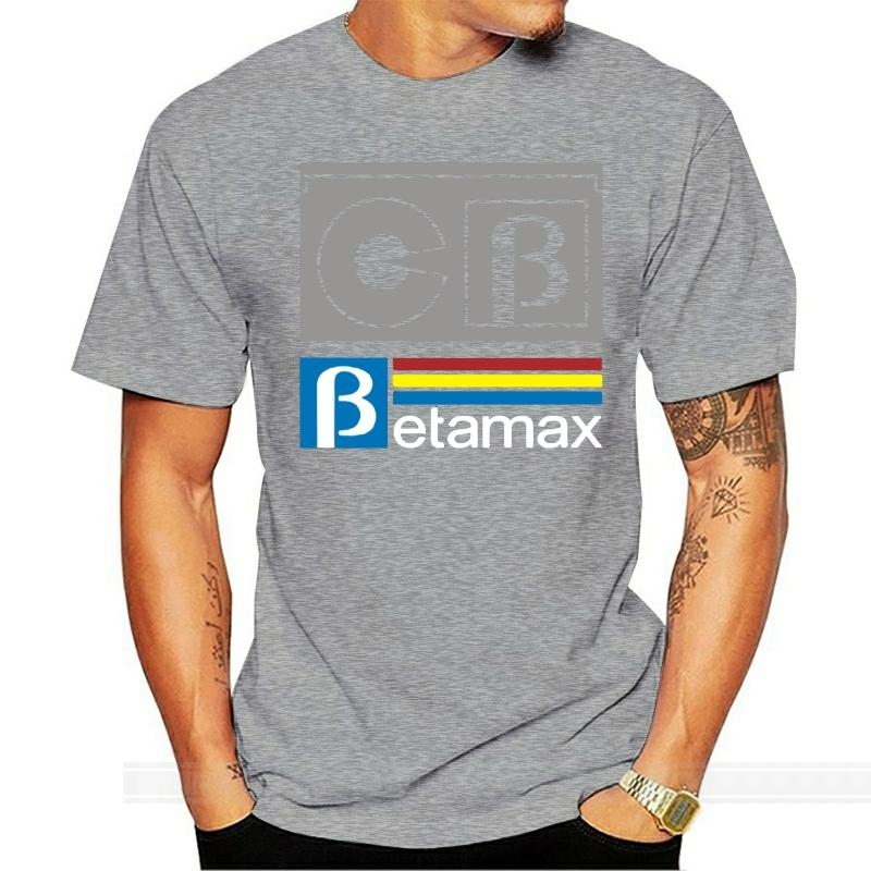 

BETAMAX 1970s 80s Retro Video Cassette Home Movie T SHIRT - [VHS 8mm Film] New T Shirts Funny Tops Tee New Unisex Funny Tops 4XL