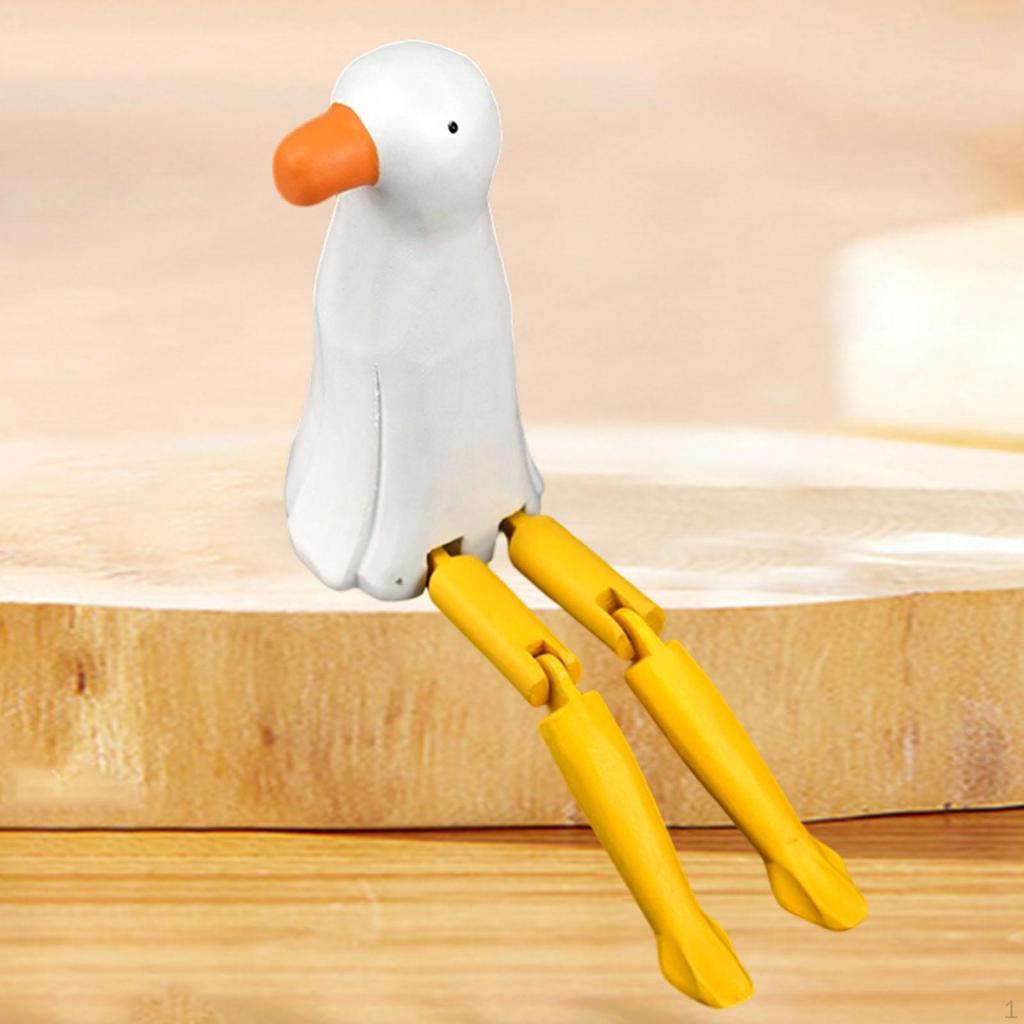 Tierfigur Statue Kunsthandwerk Kreativ Mediterran Holz Desktop Ornament Skulptur für