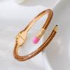 Meier Versatile colored pencil-shaped bracelet, simple irregular long spring bracelet
