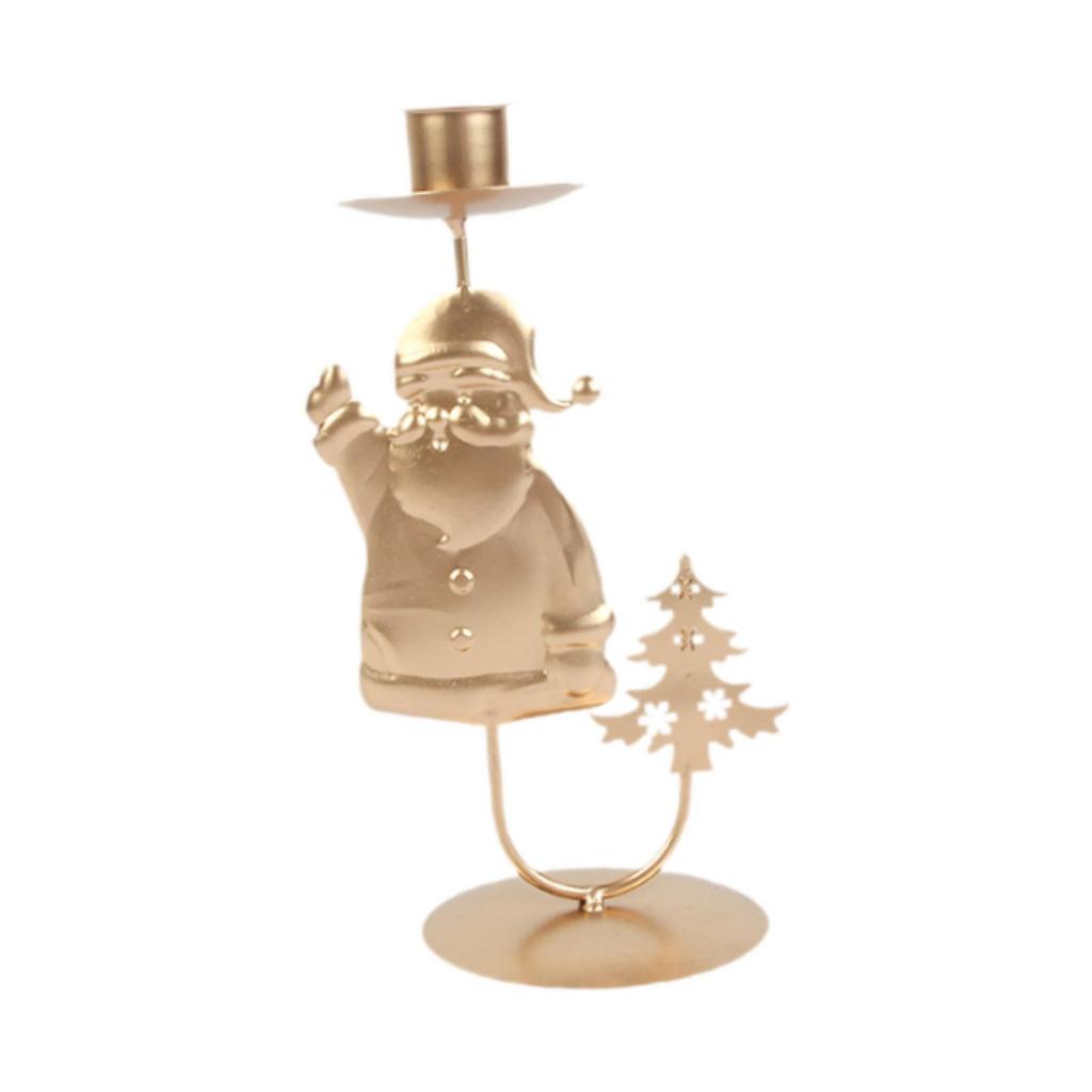 Taper Candle Holder Christmas Candlestick Candelabrum Club Farmhouse Candles Stand Candelabra for Living Room Mantel New Year