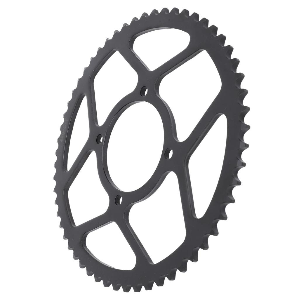 420 Chain 57 Tooth Rear Sprocket Steel Alloy Rear Drive Sprocket for ATV Quad Pit Dirt Bike