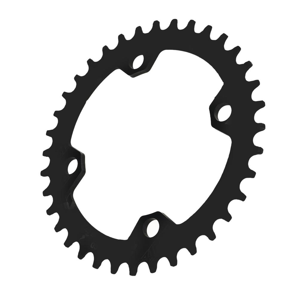 Bicycle Chainring Aluminum Alloy 104 BCD 36T Round Single Bike Narrow Wide Chainring for Road