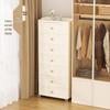 Kids' Snack Organizer: Plastic Drawer Storage Cabinet for Living Room