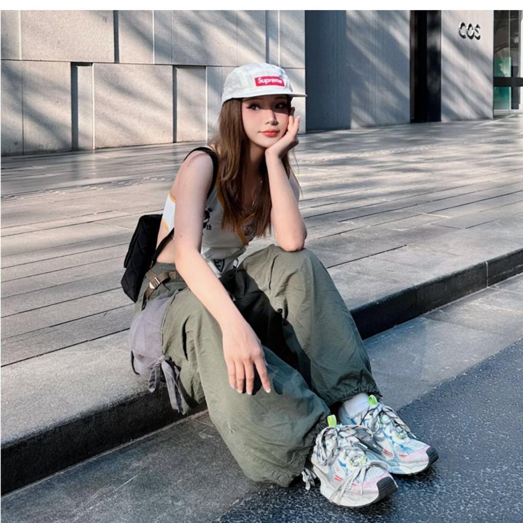 Men Brand Couple Walking Shoes Men's Paris Shoes Designer Thick Sole Mesh Breathable Women Casual Sneakers Tire Tank Shoes 3xl