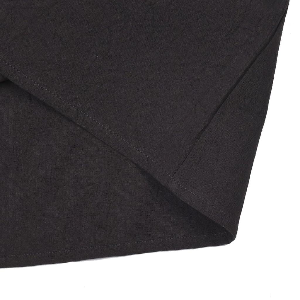 Sewing Washer Pintuck [Kusuguru Japan] Apron, Apron, K103-21, Sumikuro, M-L