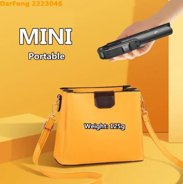 2024 New Selfie Stick Tripod For Android Huawei Xiaomi IOS TikTok Extended Bluetooth With Remote Shutter Foldable Phone Holder