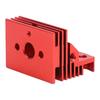 Efficient Extruder Heat Sink Block, Aluminum Alloy Cooling for K1 3D Printer Ceramic Hotend, Compatible with Ceramic Hotend for K1 3D Printer