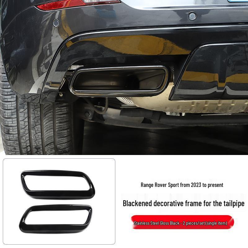 

Land Rover Range Rover Sport 23-24 Exhaust Tip Frame Four-Outlet Cover Exterior Mod Accessories Compatible Installation
