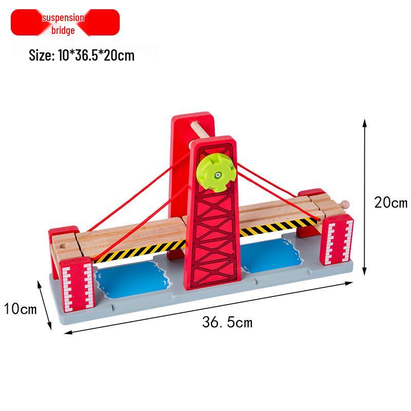 

Детская деревянная железная дорога - Универсальный и развивающий набор игрушек
