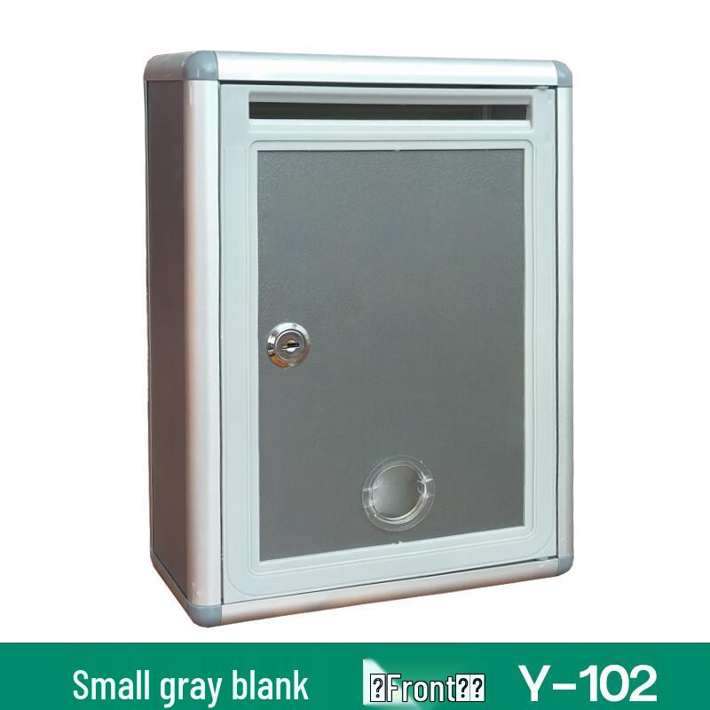 Uzamykatelná schránka na dopisy a návrhy s předním vhazováním