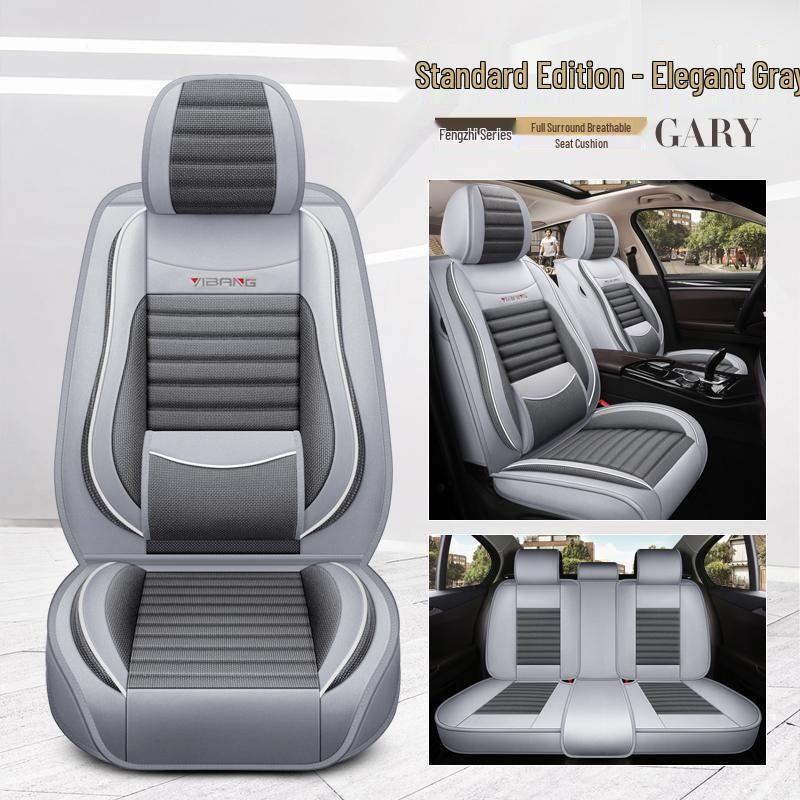 

GAC Honda Haoying 2021 Seat Covers - Linen Fabric, Full Coverage, All-Season Universal Car Cushions